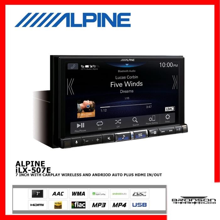 New Head Unit Alpine Ilx-507E Original