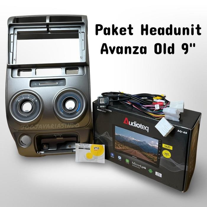New Paket Head Unit Android Audioteq 9 Inch Oem Pnp Avanza Old 2005 Best Seller
