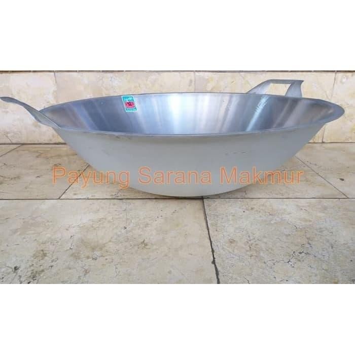 Wajan Katel Kuali Besar Penggorengan Alumunium No 32 / 80Cm Columbia Gratisongkir