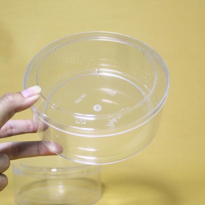 Penawaran Spesial Toples Mika 400Gr / Toples Nastar Kue Kering 400Gr Top Plus (12 Pcs) Rui91