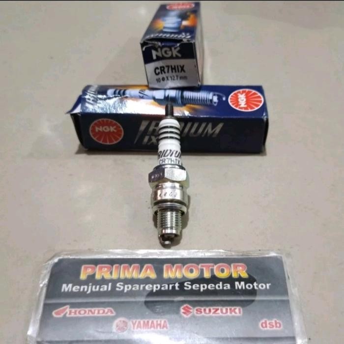 BUSI NGK IRIDIUM CR7HIX NGK IRIDIUM SUPRA GRAND VEGA JUPITER MIO ORI