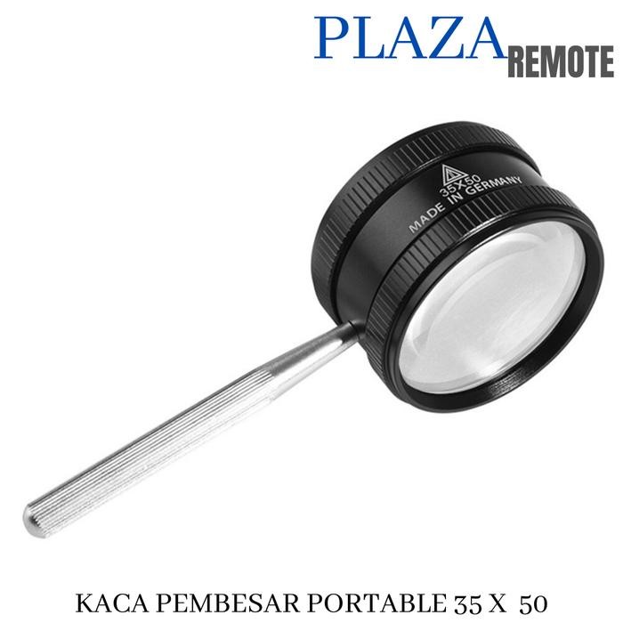 

NEW! KACA PEMBESAR LENSA OPTIK K9 PORTABEL 35X50 MAGNIFYING GLASS
