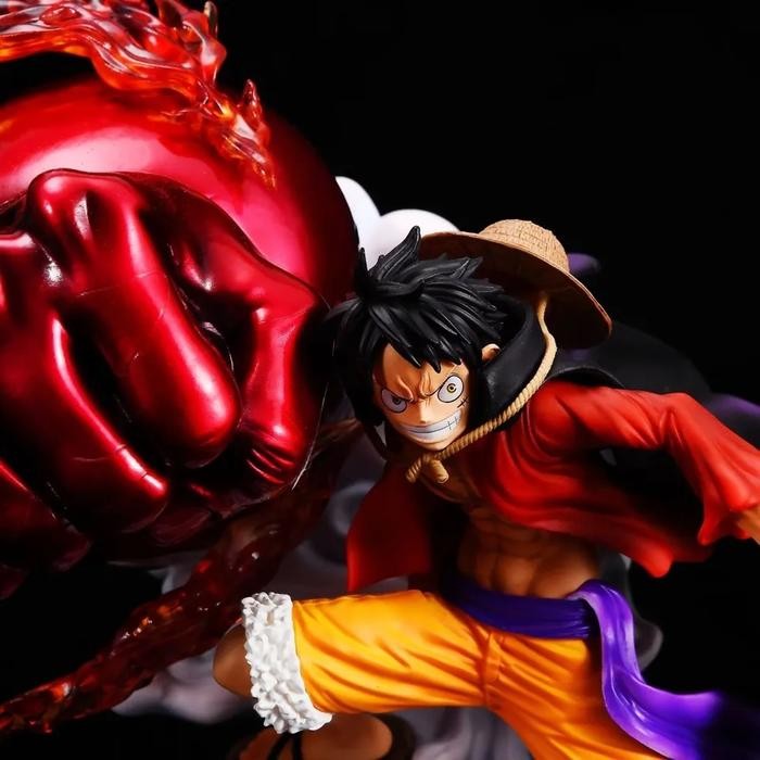 Action Figure One Piece Monkey D Luffy Gear 3 Elephant Gun