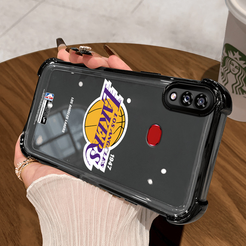 Casing Hp untuk Samsung Galaxy A10s M01s Case Kasing bola basket Glitter Perlindungan airbag Kesing 