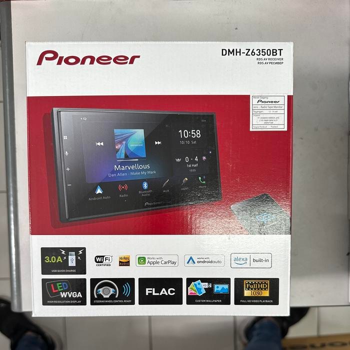 Terbaru Head Unit Pioneer Dmh-Z6350Bt Original