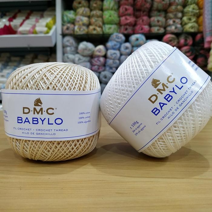 Benang Rajut Crochet Import DMC BABYLO 100g