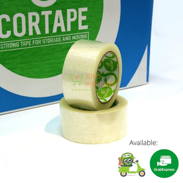 

Lakban Isolasi Solatip CORTAPE TERMURAH /SELOP (BENING), 48MMx90YARD