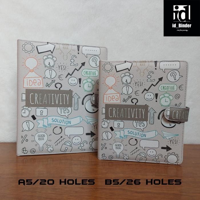 

BEST SELLER BINDER PRINTING MOTIP CREATIVITY A5/RING 20, B5/RING 26