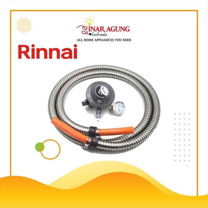 RINNAI Regulator Kompor Gas RG 622 MS / RG622MS / RG-622-MS [SNI]
