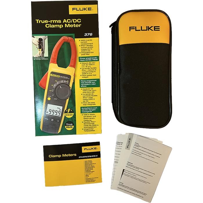 Spesial Fluke 376 True Rms Clamp Meter With Iflex Fluke 376