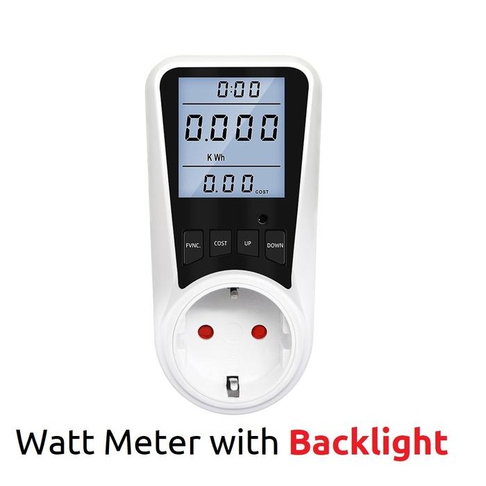 Bagus Watt Meter Ac Digital Volt Pemakaian Kwh Daya Energy Meter