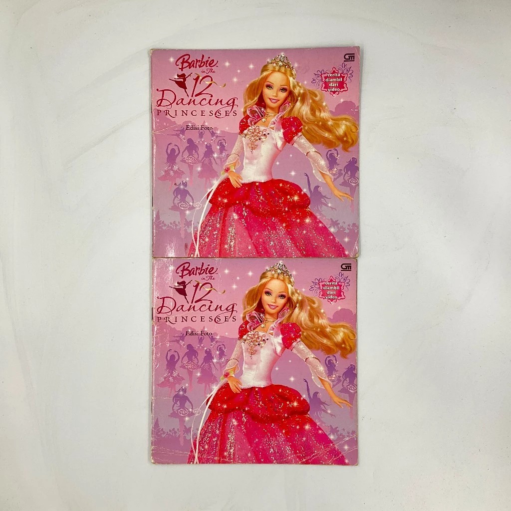 Barbie 12 Dancing Princesses Buku Anak Preloved