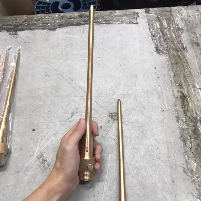 Splitzen Penangkal Petir 100% Tembaga Asli 3/4" 1" Tembaga Anti Petir