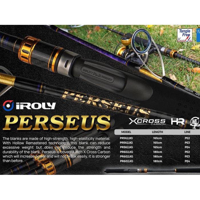 Stick Joran Pancing Jigging IROLY PERSEUS ROD Jigging IROLY PERSEUS