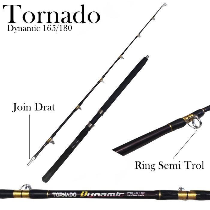 Joran Jig Tornado Dynamic Fiber Solid Ring Trol 165/180