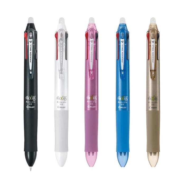 

Pilot pen Frixion 4 in 1 Erasable Pen 0.5 / pulpen Bisa Dihapus best seller