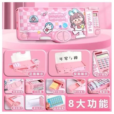 

Kotak Pensil Anak Kalkulator Kotak Pensil 2sisi Serbaguna Kalkulator Kotak Pensil Mekanik