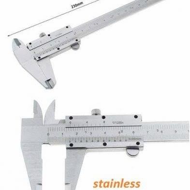 

Taffware Penggaris Sigmat Stainless Steel Jangka Sorong Profesional