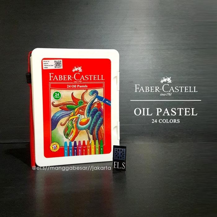 

Faber Castell Oil Pastel / Crayon 24 Colours