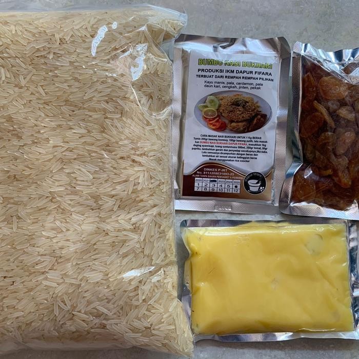 

MURAH..PAKET HEMAT BERAS BASMATI 1KG + BUMBU (bisa buat 12-14 porsi)