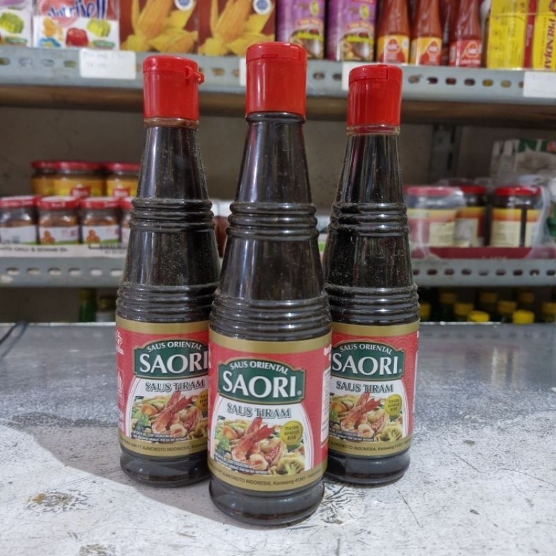 

Saori saus tiram 270 Ml / Saori Tiram 270ml / Saus Tiram Saori / Saori Oyster Sauce / Saus Tiram Botol Sedang