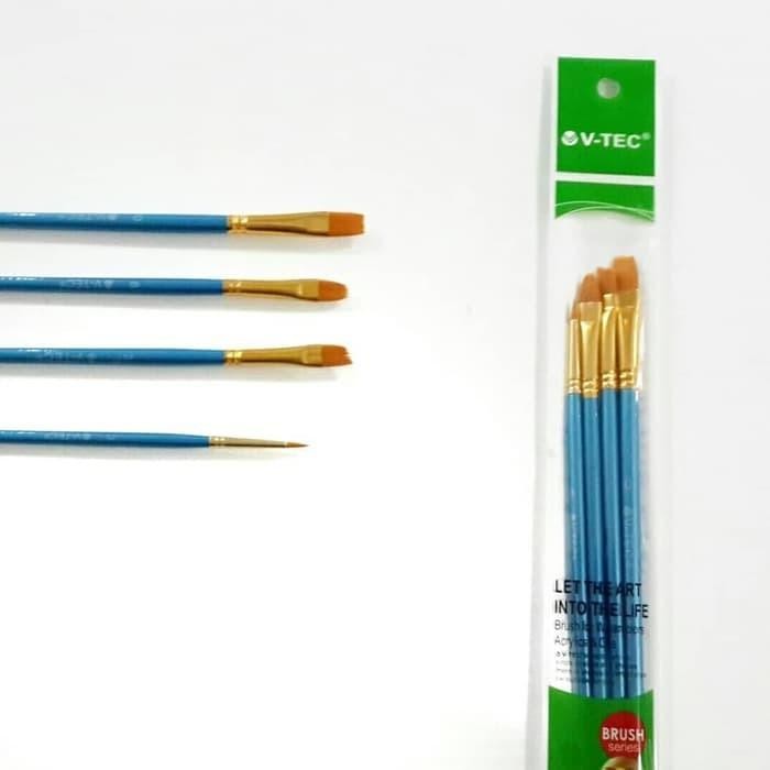

V-TEC Kuas Set Artist Brush Isi 4 Kuas A0270/4