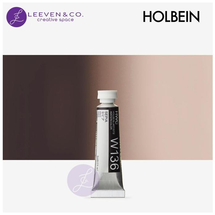 

HOLBEIN ARTIST WATERCOLOR TUBE 5ML - BROWN / GRAY / BLACK SERIES A