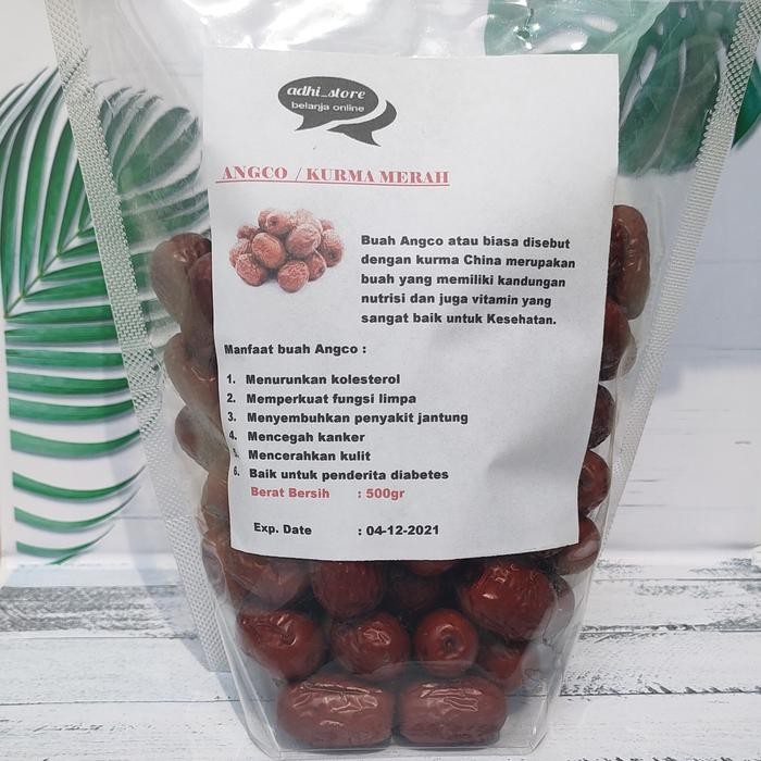 

Glx Angco Manis / Kurma Merah China Kualitas Super A1- 500gr