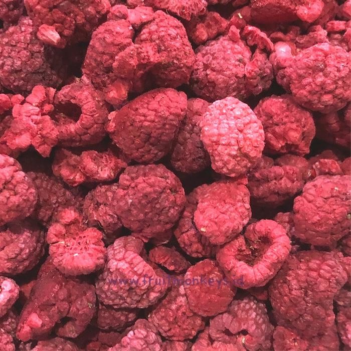 

Glx Keripik buah freeze dried raspberry rasberi superfood fruit powder