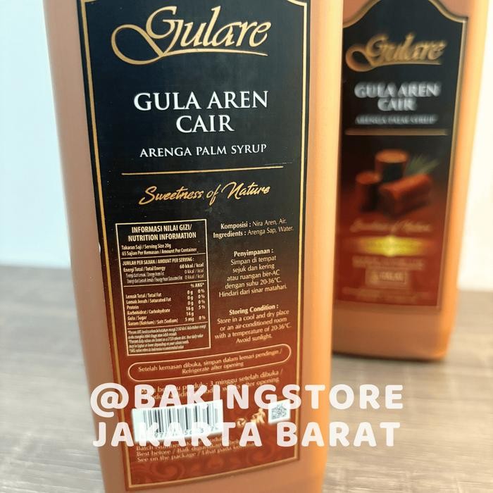

FyZ Gula Aren Cair PREMIUM Gulare 1.3 Kg Palm Sugar Syrup Sirup 1.3 HALAL