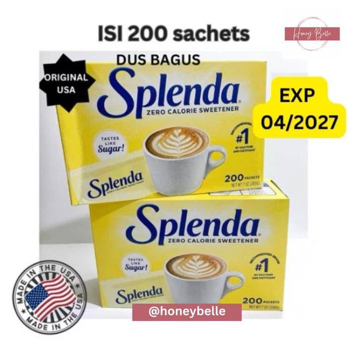 

FyZ Splenda Zero Calorie Sweetener 200 Sachets