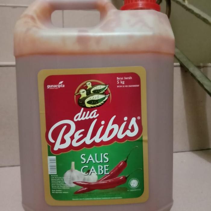 

Glx Saos Sambal Dua Belibis Premium Jerigen 5 Kg