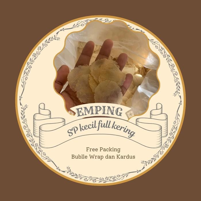 

DISKON Emping Melinjo Kecil SP Khas Limpung Ukuran 500gram - Snack Makanan - Food Keripik READY
