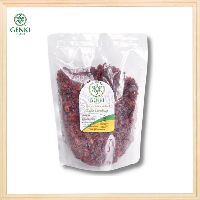 

Gdh Dried Cranberry / Cranberries / Kranberi Kering - 1 kg