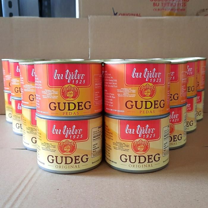 

Gdh Gudeg Kaleng Bu Tjitro Paket Reseller All Varian - 24Pcs
