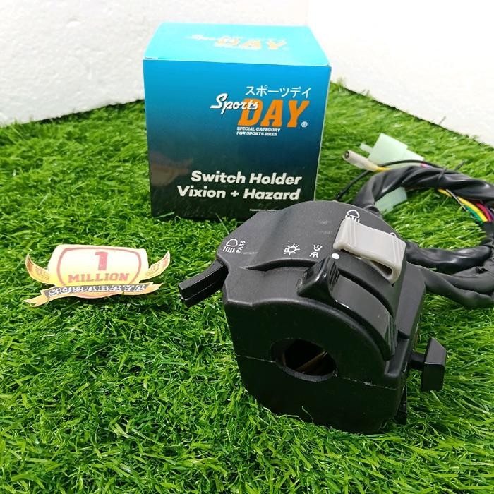Saklar Holder Kiri Vixion Old/Lama Import Motor Lampu Motorcycle