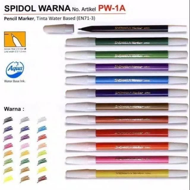 

Spidol Snowman Kecil Pw-1A (1Gross) Gratisongkir