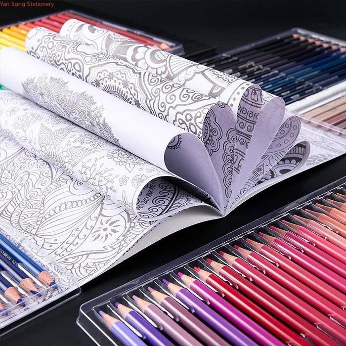 

Water Soluble Color Brutfuner Painting Water Pencils Color Set 180Pc Gratisongkir