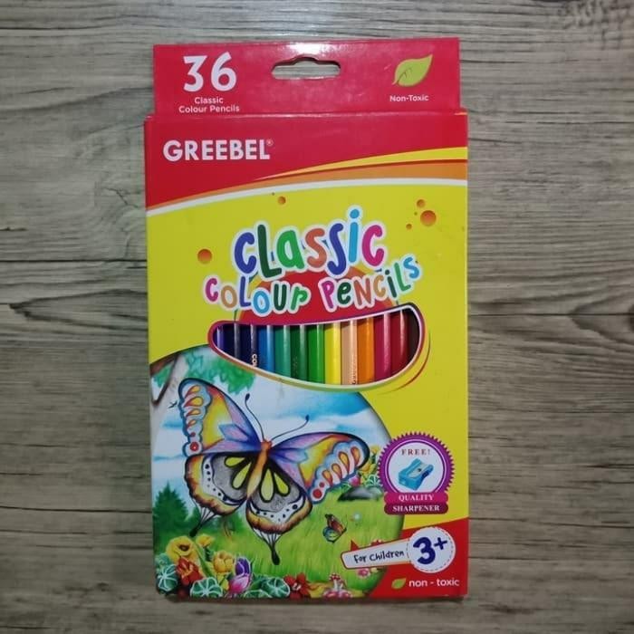

Pensil Warna Classic Color Pencil 36 Warna Greebel Gratisongkir