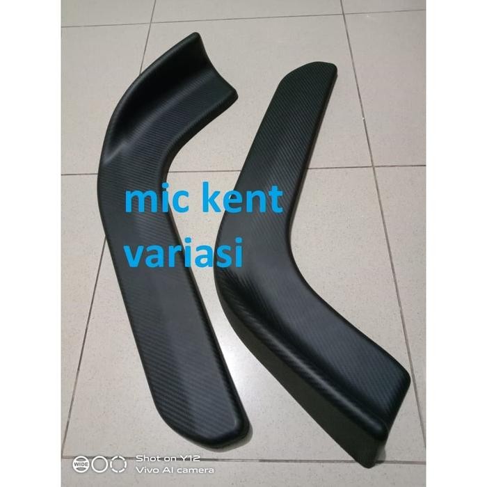 Winglet Lips Bumper Bemper Depan Carbon Mobil Agya Ayla