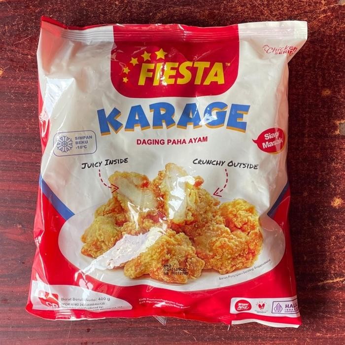 

Ger FIESTA CHICKEN KARAGE 400GR HALAL DAGING PAHA AYAM CEPAT SAJI