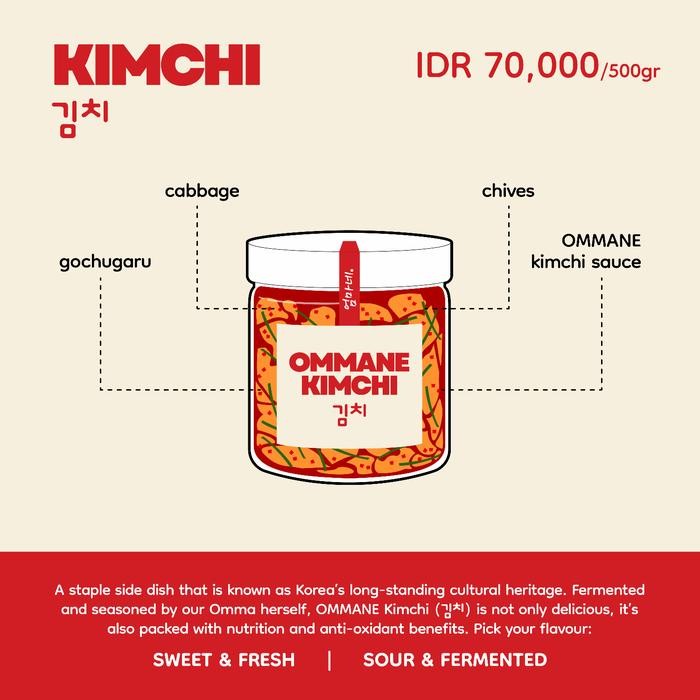 

Gdh OMMANE KIMCHI Authentic Korean Recipe (Asli Buatan Ibu Korea)