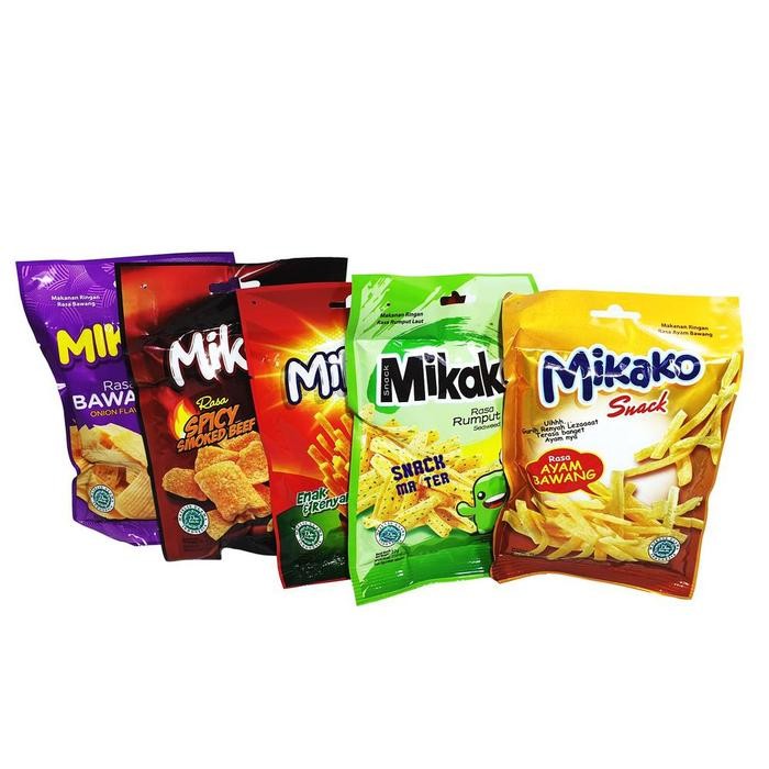 

Ger Mikako Snack Aneka Rasa - Netto 10 bks x 22 gr