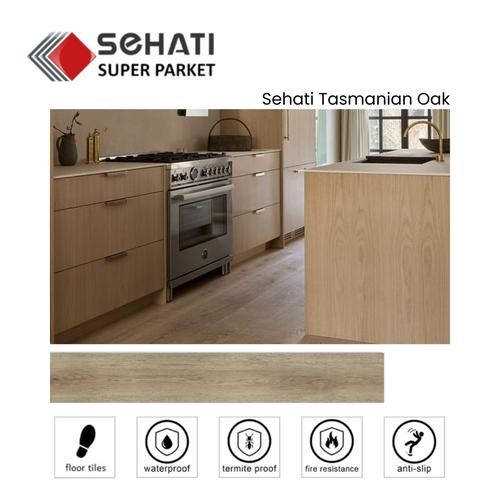 Sehati Super Parket Tasmanian Oak Lantai Kayu / SPC / Vinyl 88150