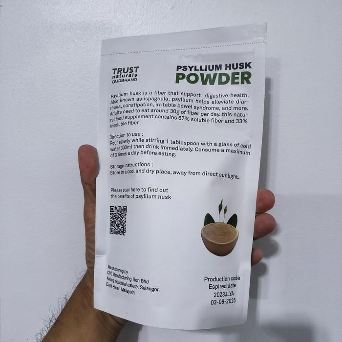 

Gdh PSYLLIUM HUSK MURNI 250 HALUS