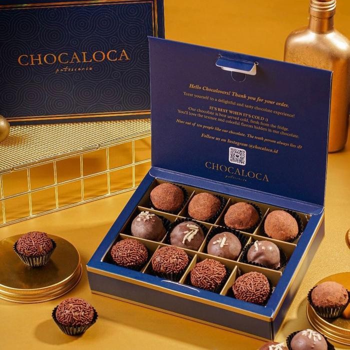 

Ger Chocoballs Mix Flavors Bola Cokelat by Chocaloca (3 Varian Rasa)