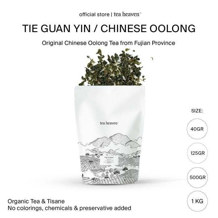 

Teh Ti Kuan Yin Chinese Oolong Tea Tie Guan Yin 125 gr