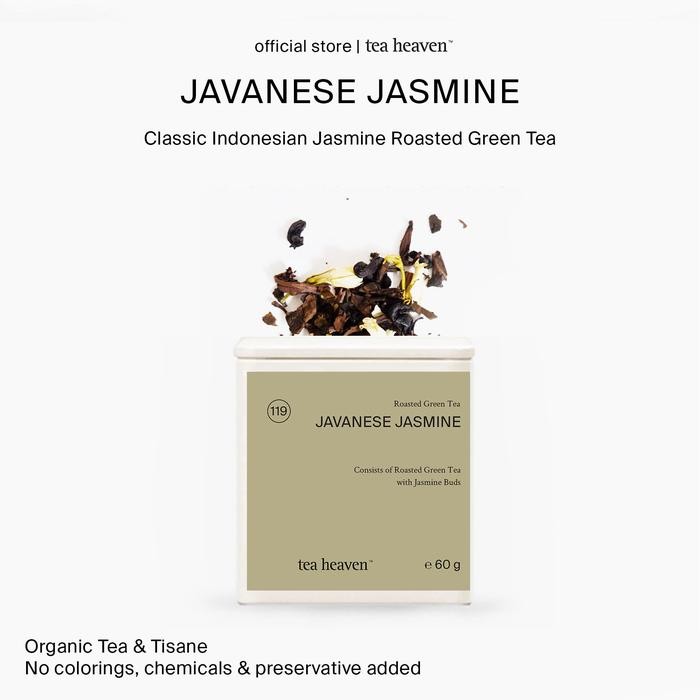 

Jasmine Roasted Green Tea Tea Heaven Teh Hijau Melati Organik