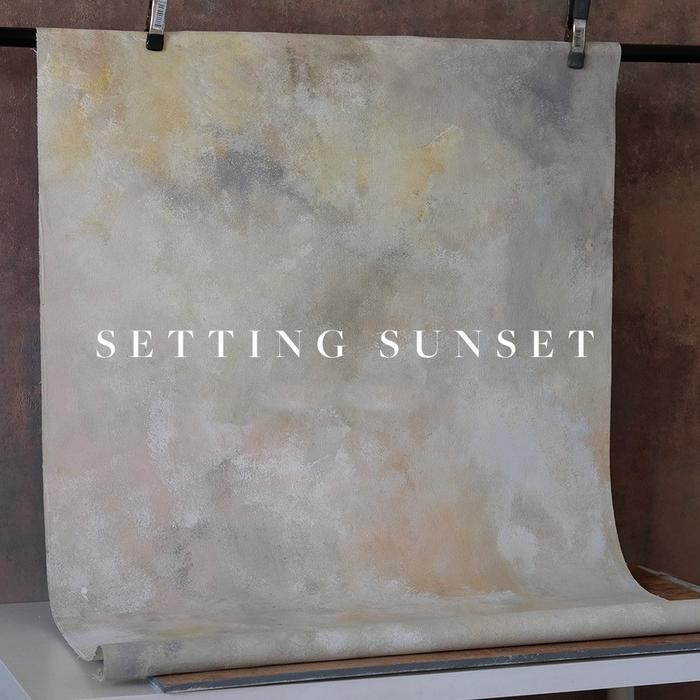 Background Backdrop Layar Latar Foto Studio Abstrak sunset 5x8meter