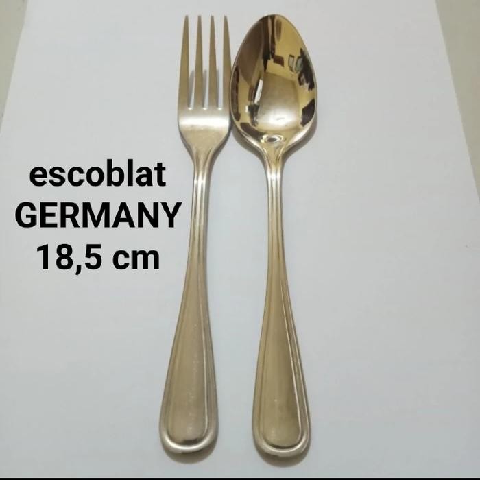 sendok makan escoblat germany 18-10 Stainless steel